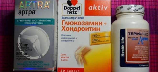 Таблетки хондропротекторы для суставов